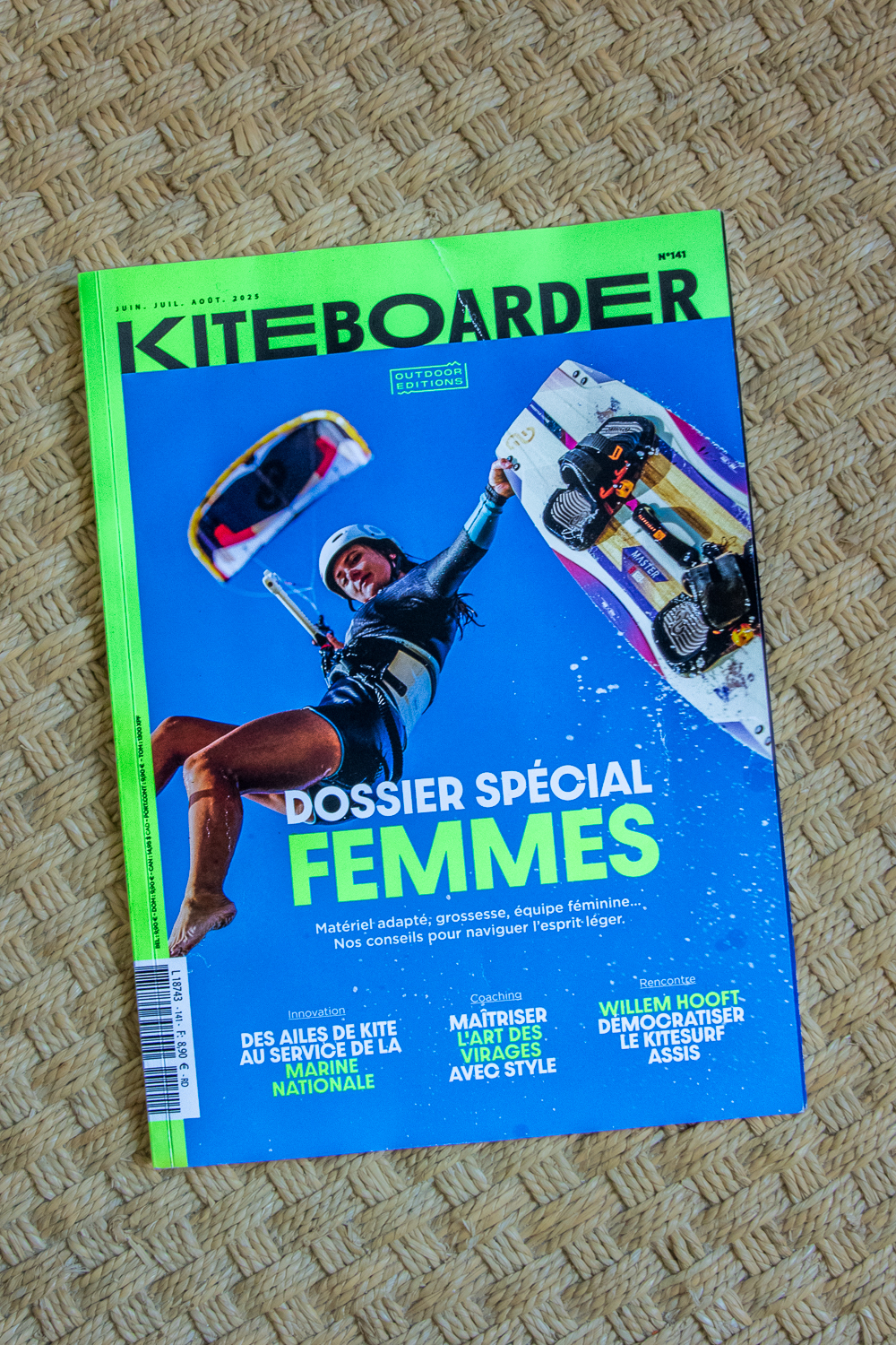 Le Kitesurf Féminin - Kiteboarder Magazine, No. 141 - juin, juillet, aout - Dossier Spécial Femmes