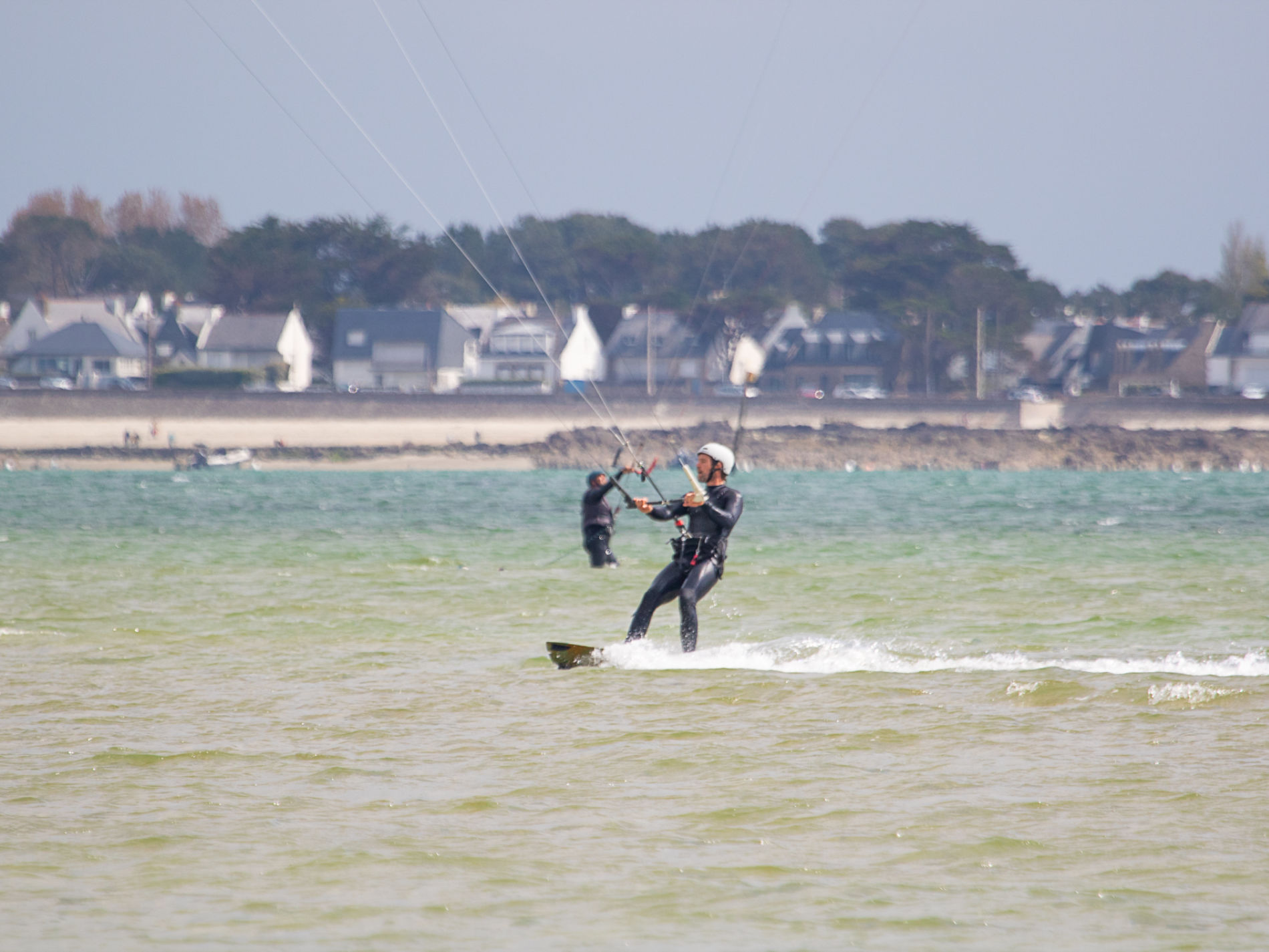 Un cours Semi-Particulier avec LD Kite en face de Carnac