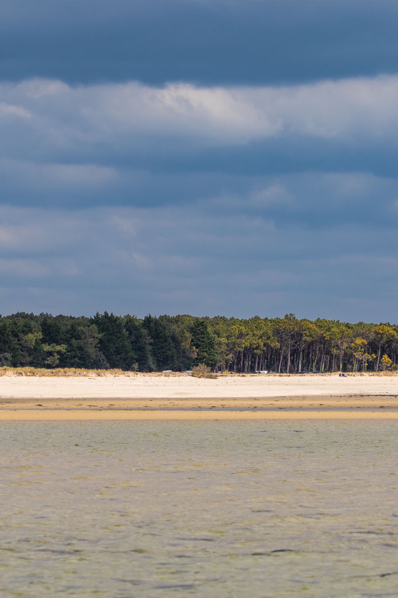 La plage des Sables Blancs &agrave; Plouharnel